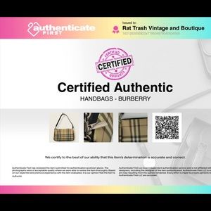 Certificates of Authenticity